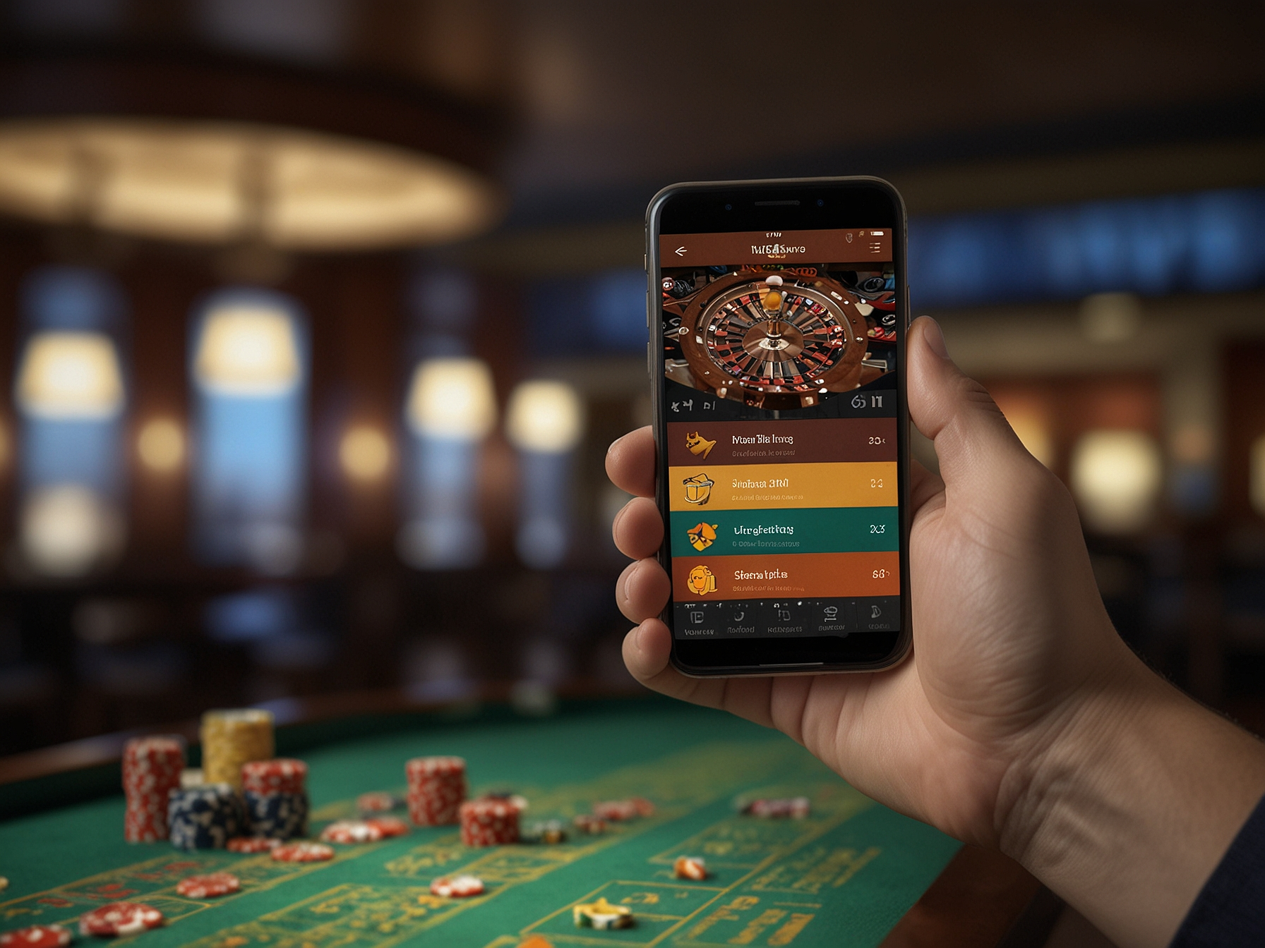 iWildCasino Mobile App Anzeige